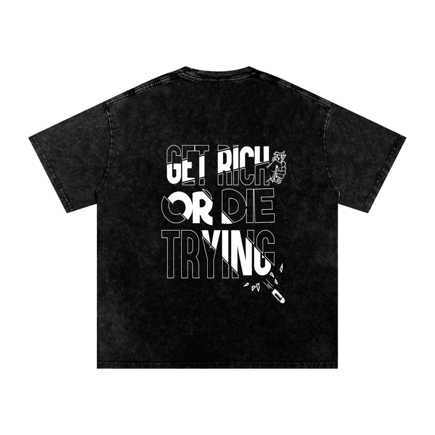 Street Hustler Mentality  Oversized T-Shirt